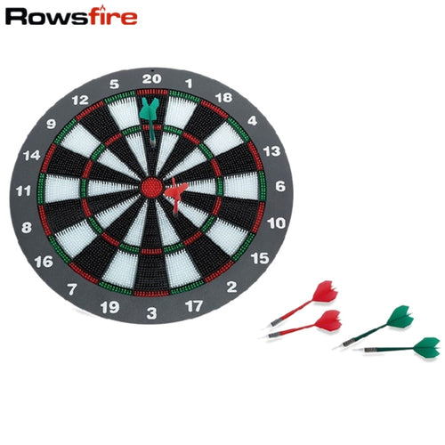 Rowsfir Dart Board with 6 Soft Head Darts