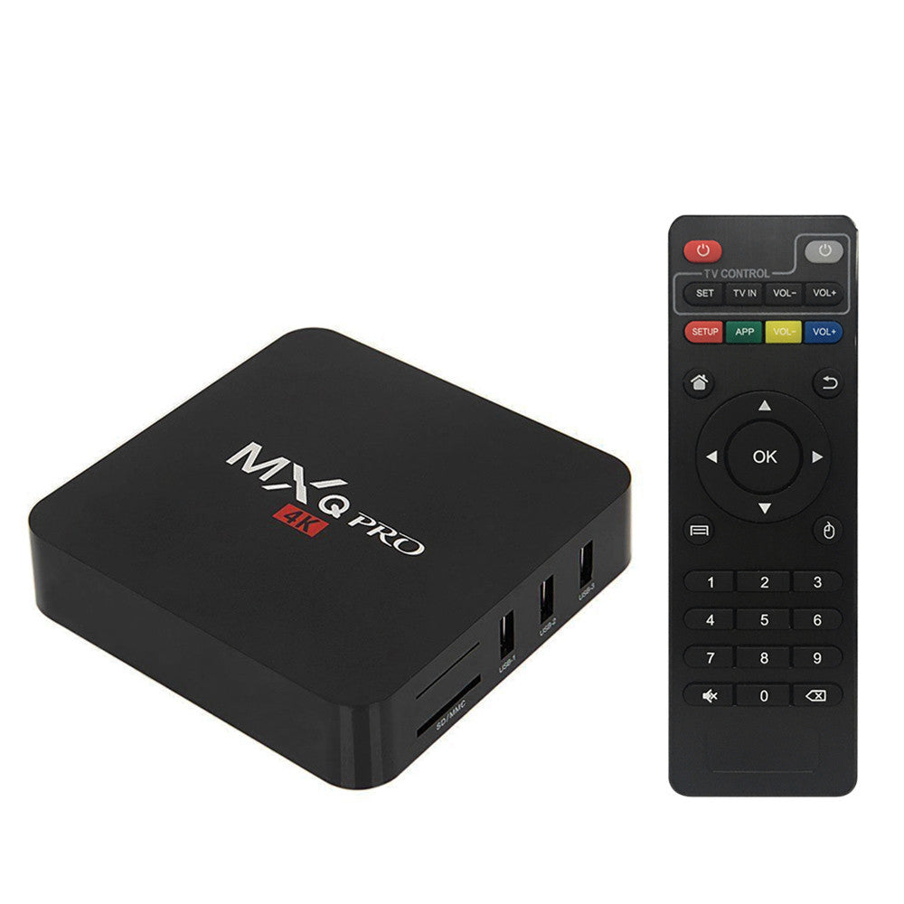 MXQ PRO Android 7.1.2 TV Box 1GB RAM, 8GB ROM, KODI 17.6 OS