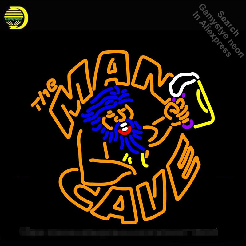 Man Cave "Drink" Neon Bar Sign