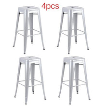 Load image into Gallery viewer, Modern Design 4pc Stackable Barstool Set