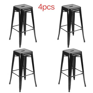 Modern Design 4pc Stackable Barstool Set