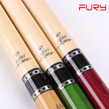 Load image into Gallery viewer, 2018 FURY HT series Handmade Pool Cue Sticks, made from North American Maple, 13mm tip