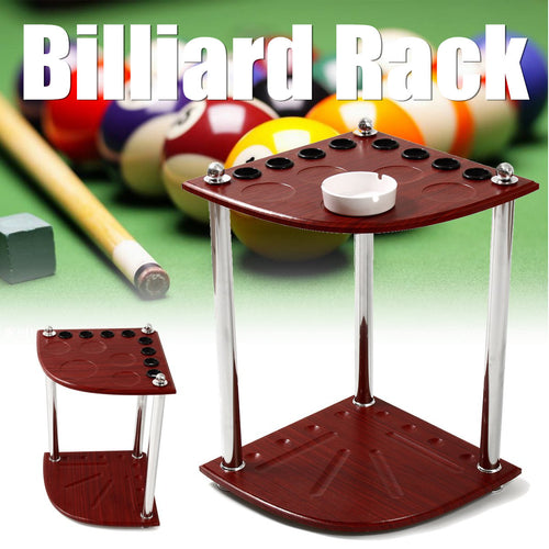 Wooden Billiard Stick Floor Stand