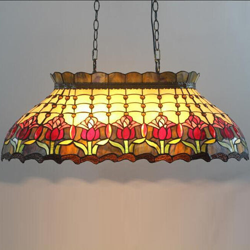 Tiffany-style Restaurant/Billiard Light Fixture